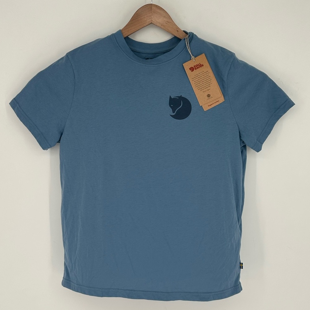 Fjallraven Blue Short Sleeve Tee